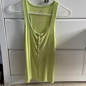 Neon green Aerie tank top size S